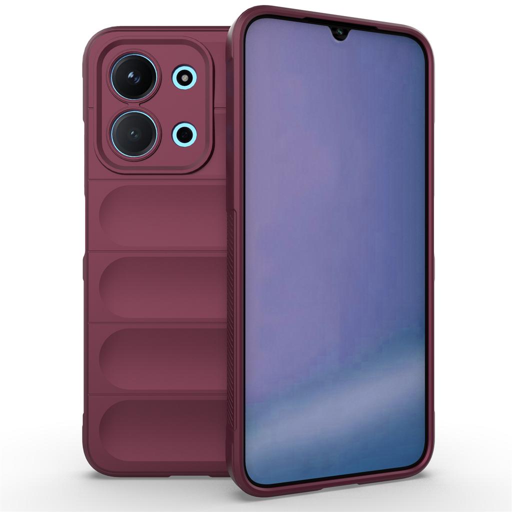 Для Xiaomi Redmi 15C 4G (Глобальный) (171 мм)/Poco C85 4G (171 мм) Противоударный чехол Мягкий ТПУ Прочный чехол на заднюю панель телефона