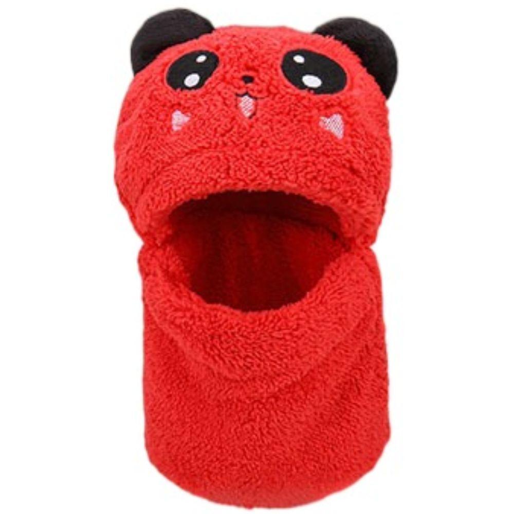 Embroidered Children's Hats Ear Protection Neck Gaiter Set Fashionable Rabbit Hat Unisex