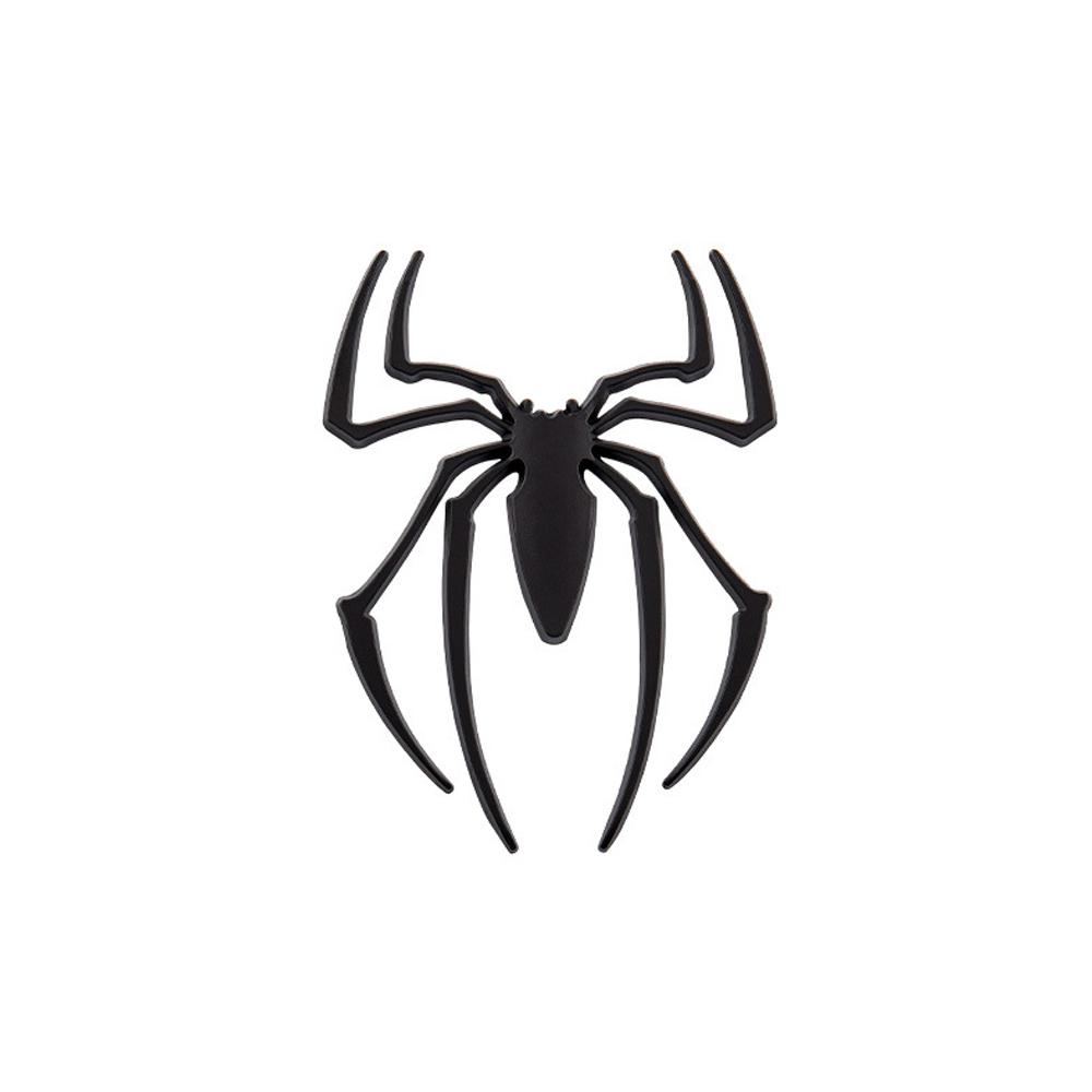 Универсальные 3D металлические наклейки на автомобиль, логотип паука на машину, хромированный значок, эмблема на машину, наклейка для стайлинга автомобиля, украшения для экстерьера автомобиля, аксессуары