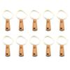 10PCS LED Wine Bottle Cork Light High Brightness Water Resistant Colorful Copper String Lights for
