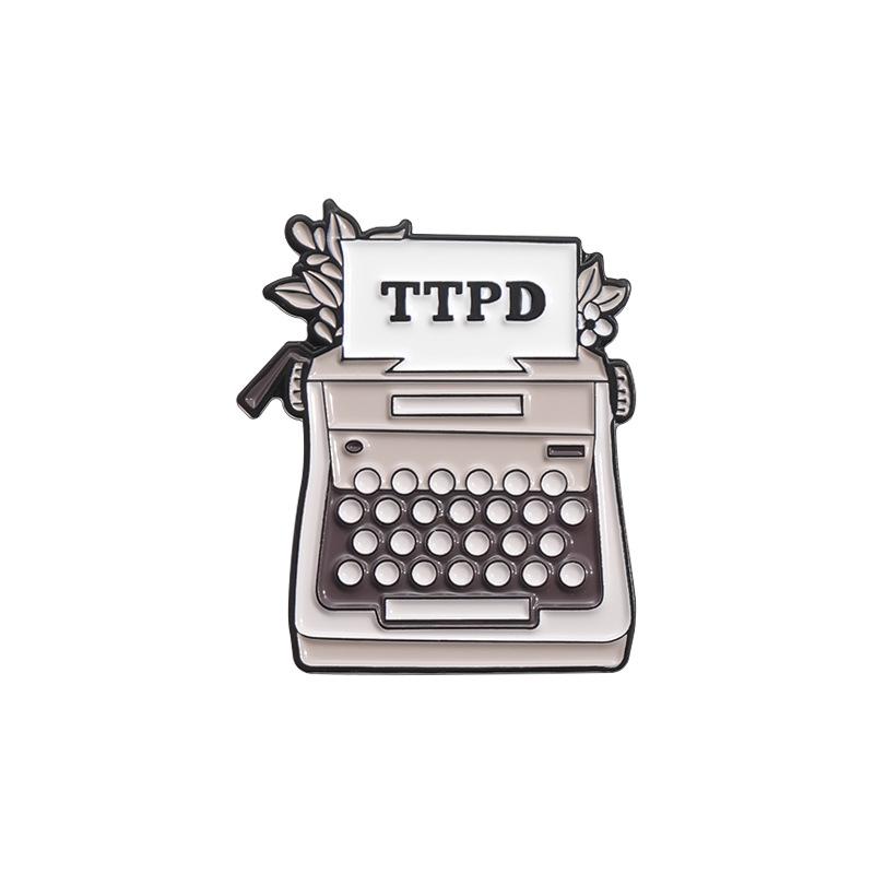 Милая брошь с цитатой из мультфильма: Значок из металлического сплава для рюкзаков