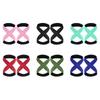 2Pcs Padded Figure 8 Straps Deadlift Weight Lifting Wrist Straps Anti-Slip Sport Fitness Power Lifters Workout Pull-Ups Straps