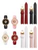 Подходит для ремешка часов Versace PALAZZO Medusa VECQ00218 518 318 С вырезом Натуральная кожа Ремешок для часов Женский 18 мм