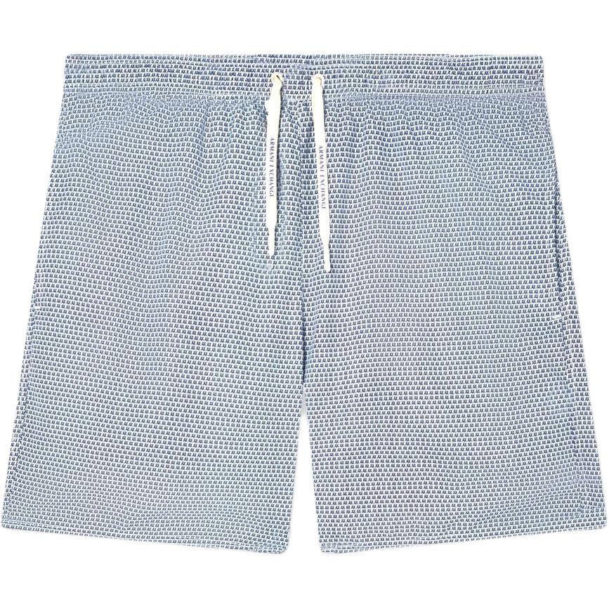 Armani Exchange Drawstring Waist Pattern Solid Swim Shorts Men swimwear XM000832-AF22577-F1171