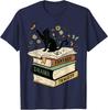Фэнтези Драма Трагедия Кот Книголюб Чтение Юмор Футболка Унисекс Футболка