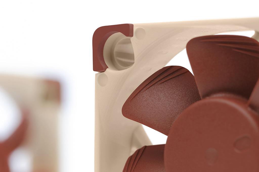 Noctua Premium Тихий Вентилятор NF-A4x10 PWM, Вентилятор, 4-контактный (40x10мм, Коричневый)