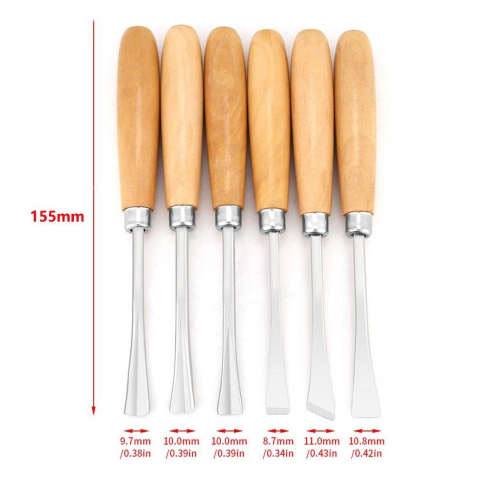 6 шт DIY резьба по дереву стамески стальные деревянные стамески новые инструменты для резьбы по дереву