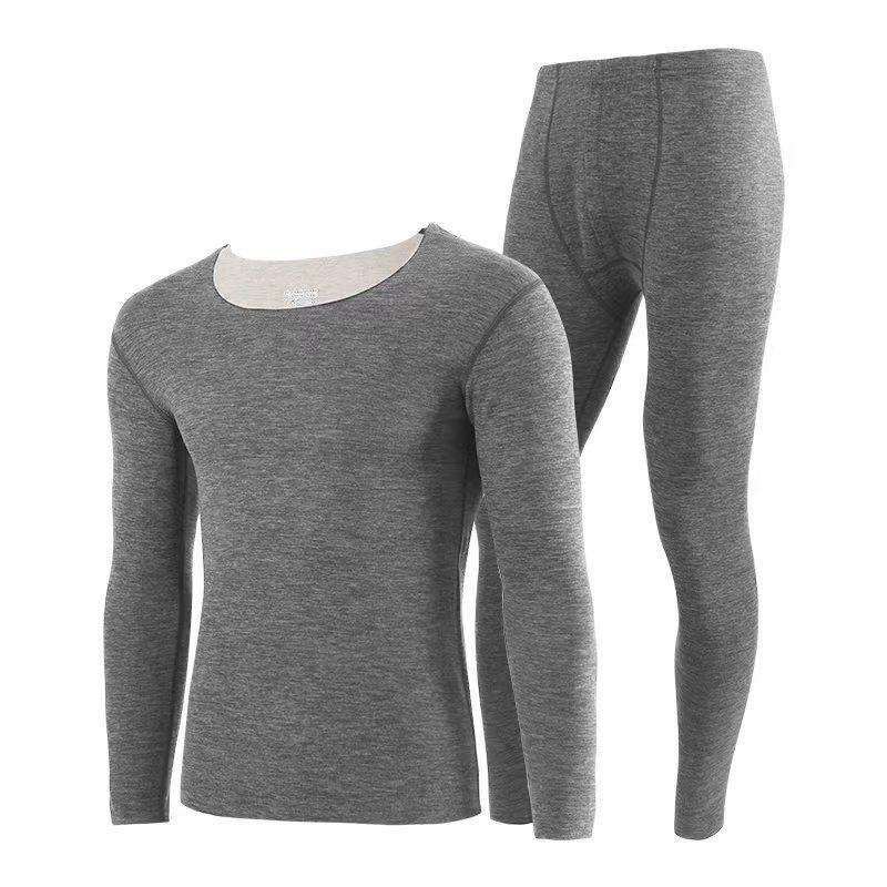 Tights Men's Women's Winter Clothes Cashmere Thermals Sets Long Sleeve T-Shirts Pants Thermal Suit Outfit Undershirts High Elasticity Men