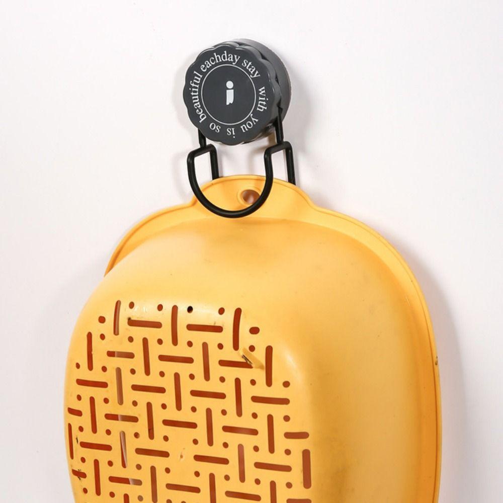 Hole-Free Suction Cup Hooks Wall Mounted Washbasin Hook Practical Basin Storage Rack  for Home