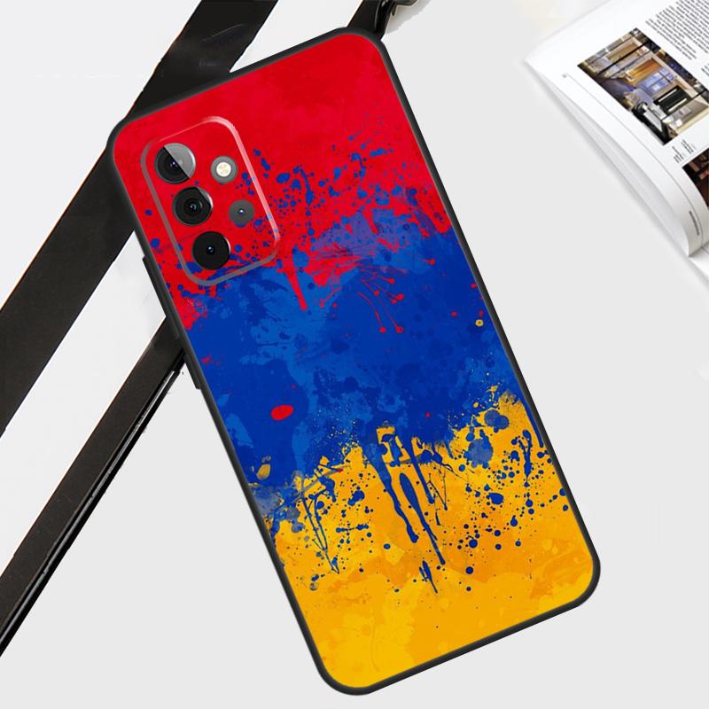 Armenian Flag Case For Samsung Galaxy A54 A34 A14 A56 A36 A26 A16 A06 A12 A22 A32 A52 A13 A53 A15 A35 A55