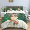 Корейская Мода Певческая Группа Kpop Чонгук Шуга Чимин Постельный Набор, Пододеяльник Постельный Набор Покрывало Наволочка, Размер Кинг Квин