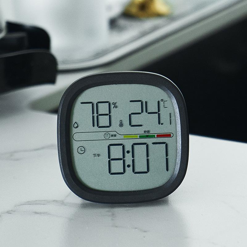 Новый ЖК-дисплей простые часы многофункциональные температура и влажность электронные часы магнитный будильник тонкий электронный будильник 302
