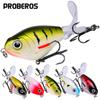 Lure Propeller Surface Tractor 12g 16g Floating Pencil Bionic Noise Decoy Rotating Hard Bait Fish