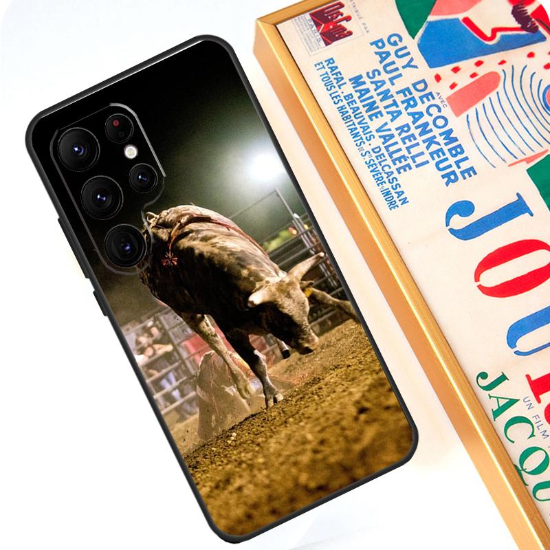 Bullfight Bull Fighter Case For Samsung Galaxy S24 S23 Ultra S22 Note 20 Note 10 Plus S8 S9 S10 S21 S20 FE Cover