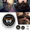 30g/60g Natural Beard Balm Wax For Beard Smoothing Moustache Wax For Men's Beard Care