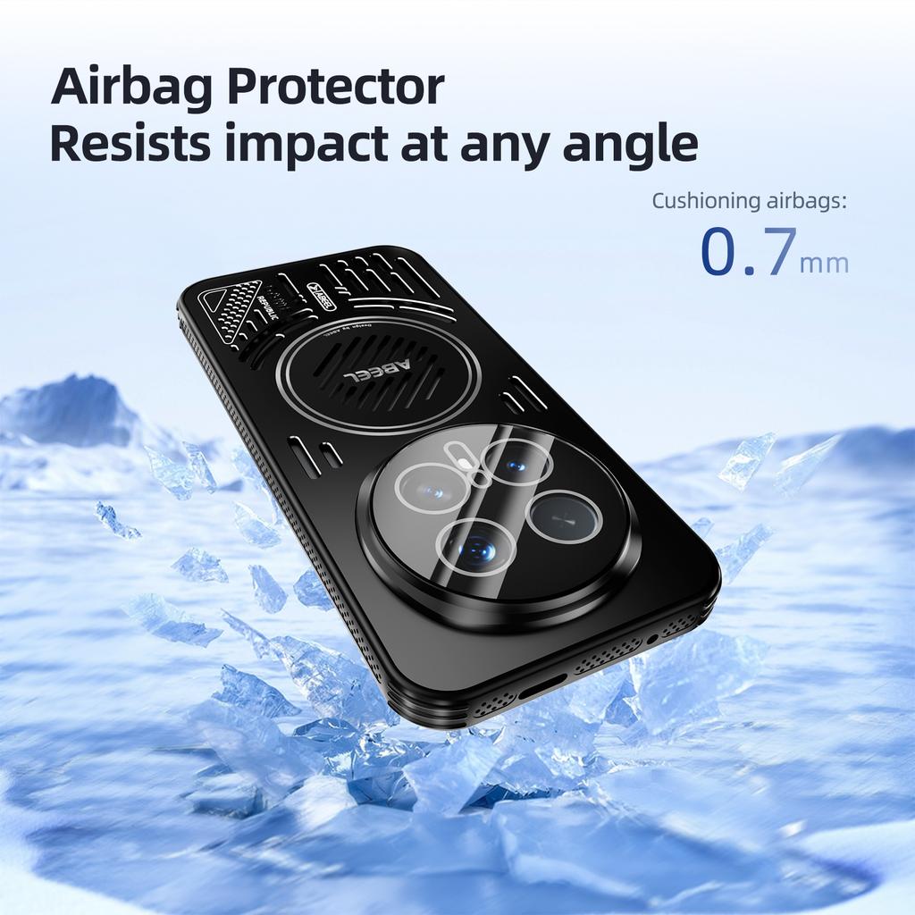 For Honor Magic8 Pro Case Hard Aluminum Magnetic Shockproof Protective Phone Back Cover For Honor Magic 8 Pro Bumper Shell