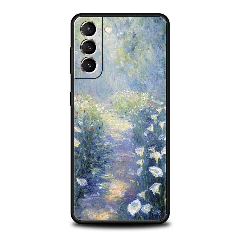 Садовая живопись Арт Винсент Ван Гог Чехол для телефона Samsung Galaxy S25 Edge S24 S23 S22 S20 Ultra S21 FE 5G S10 Plus Мягкий ТПУ Чехол