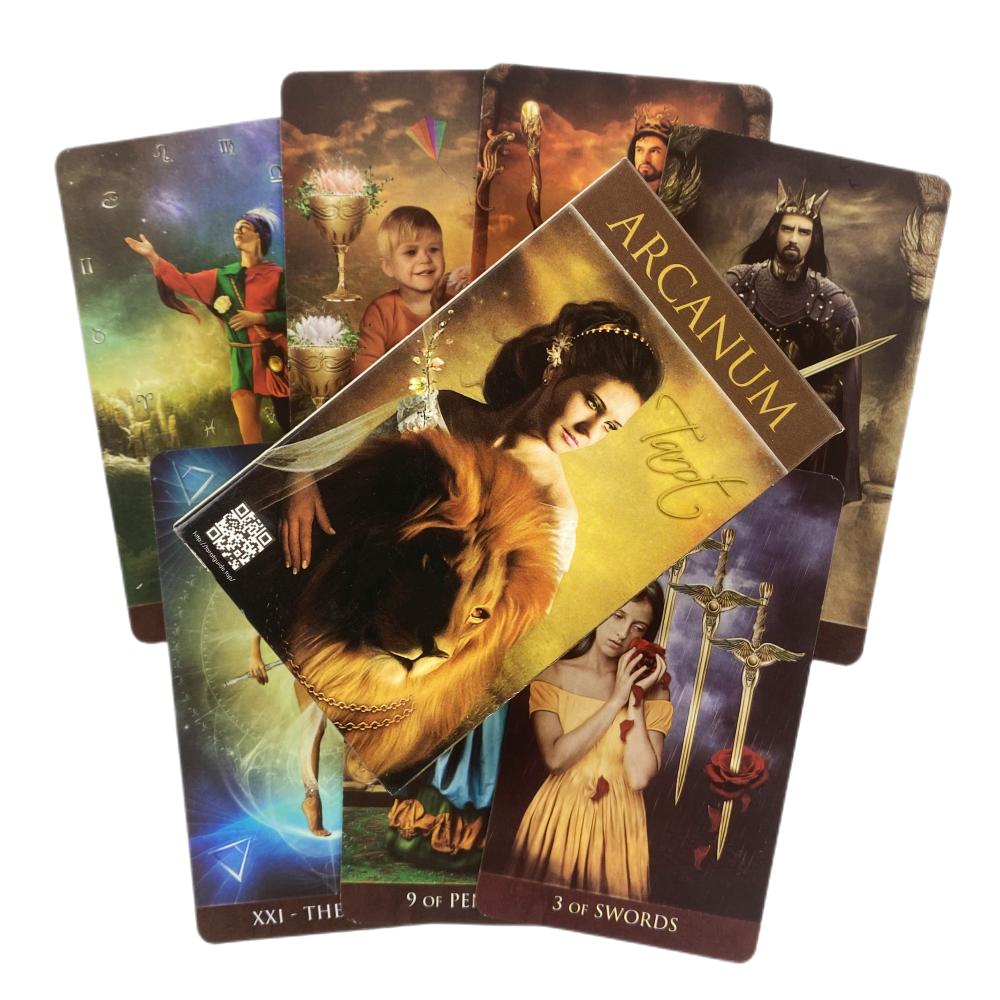 Колода для настольных игр Arcanum Tarot из 78 карт