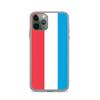 Coque iPhone - Drapeau Luxembourg - iPhone 11 Pro - Souple - Multicolore - Vertical