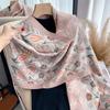 2024 Зимний теплый шарф кашемировый женский шаль накидка толстое одеяло эшарп пончо палантин пашмина для женщин