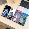 H-Хатсуне Мику Чехол для телефона Черный Силиконовый Мягкий Для Samsung S25,S24,S21,S22,S23,S30,Ultra,S20,Plus,Fe,Lite
