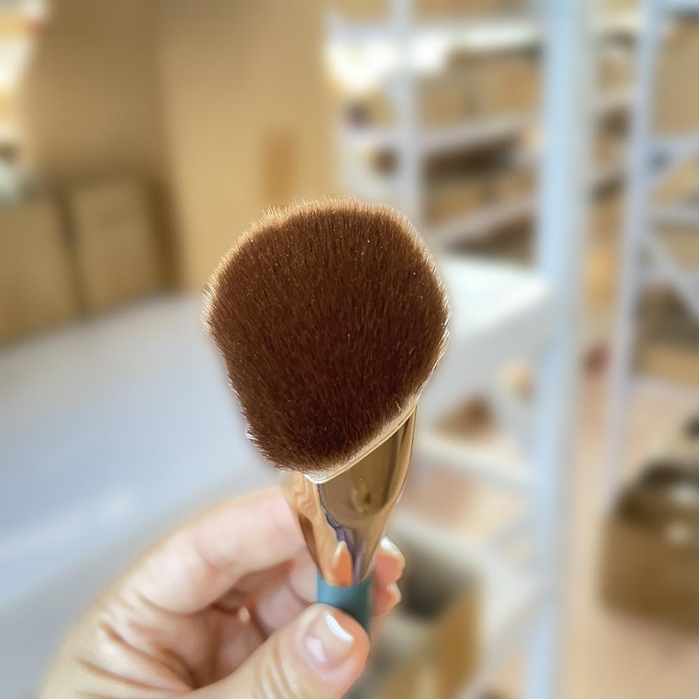 Набор кистей для макияжа wycon 01 Мягкая основа 02 Консилер 03 Пудра для щек 04 Тени для век 05 Плоские короткие косметические кисти для теней для век