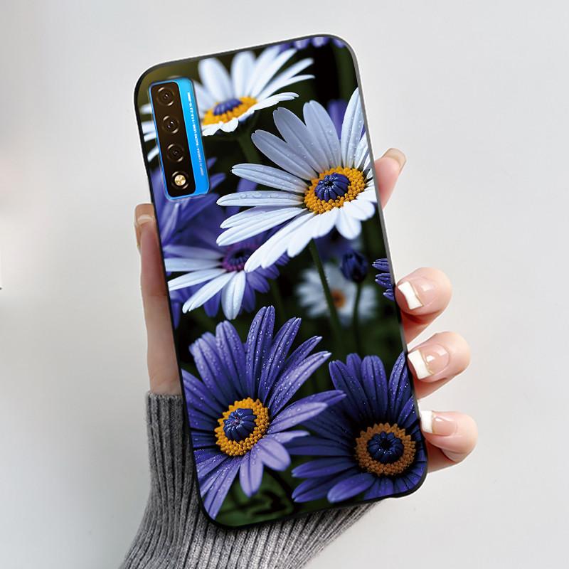 Чехол для TCL 20 20S 20 Pro 5G 20L Plus 20L+ Чехол Роскошный Дракон Милый Крутой Мальчики Девочки Черный Мягкий Силиконовый Чехол для Телефона Задняя Крышка