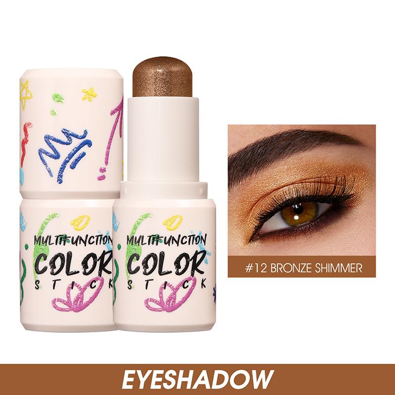 LANGMANNI, 4 цвета, тени для век, стойкие, не тускнеющие, матовые, жемчужные, светлые, для макияжа, тени для век, палочки