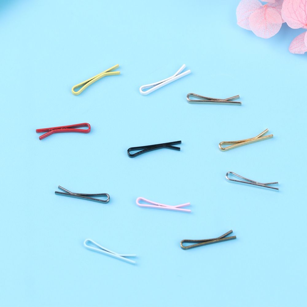 Dolls Hairpin Accessories Children Hair Clip Mini Metal Headclip Headwear Hairclip Doll Head Clips