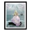 Diamond Embroidery Woman Full Round Drill Diamond Painting Cross Stitch Sea Diy Kit Home Decor