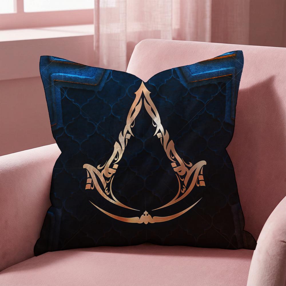 AAssassinS CCreed Game Cushion Cover MultiScene Pillow Cover for Home Car Reversible Soft Durable for Daily Use