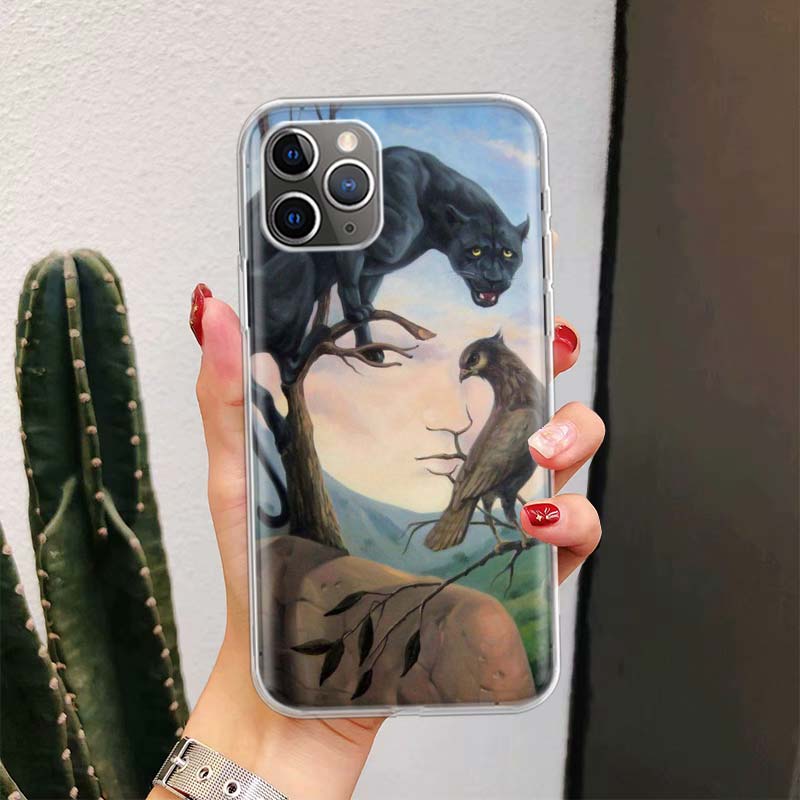 Арт Сальвадора Дали Для iPhone 17 Air 16 15 14 Plus 13 Mini 12 11 Pro Max Чехол для телефона 16E 7 Печать 8 SE Fundas Чехол Мягкий Coque 16 1
