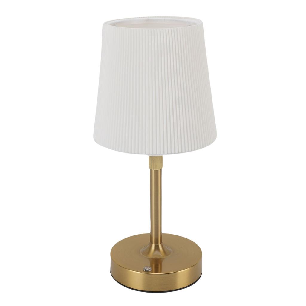 Cordless LED Table Lamp Touch Control Stepless Dimmable E12 Rechargeable Bedside Table Lamp for Nightstand Living Room