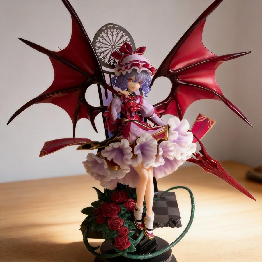 Фигурка Ремилии Алой Проект Touhou Алый Демон Аниме Персонаж Коллекционная Модель Декорация 29см