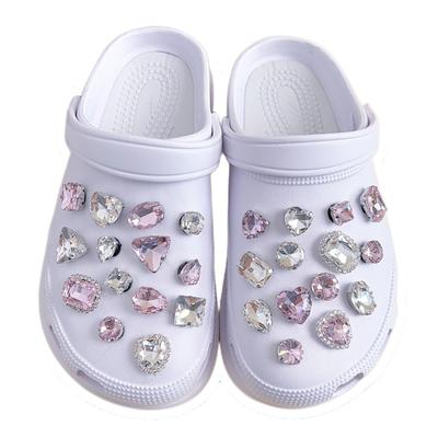 DIY горный хрусталь украшения обуви пряжка очарование для детей подарок для девочек на вечеринку