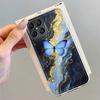 Case for Honor X9b X7b X8 X9a 90 Lite X8b X8a Soft Phone Cover Marble Butterfly