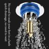 Pop Up Bounce Shower Foot Floor Drain Stainless Steel Drain Filter Sewer Floor Mouned Strainer