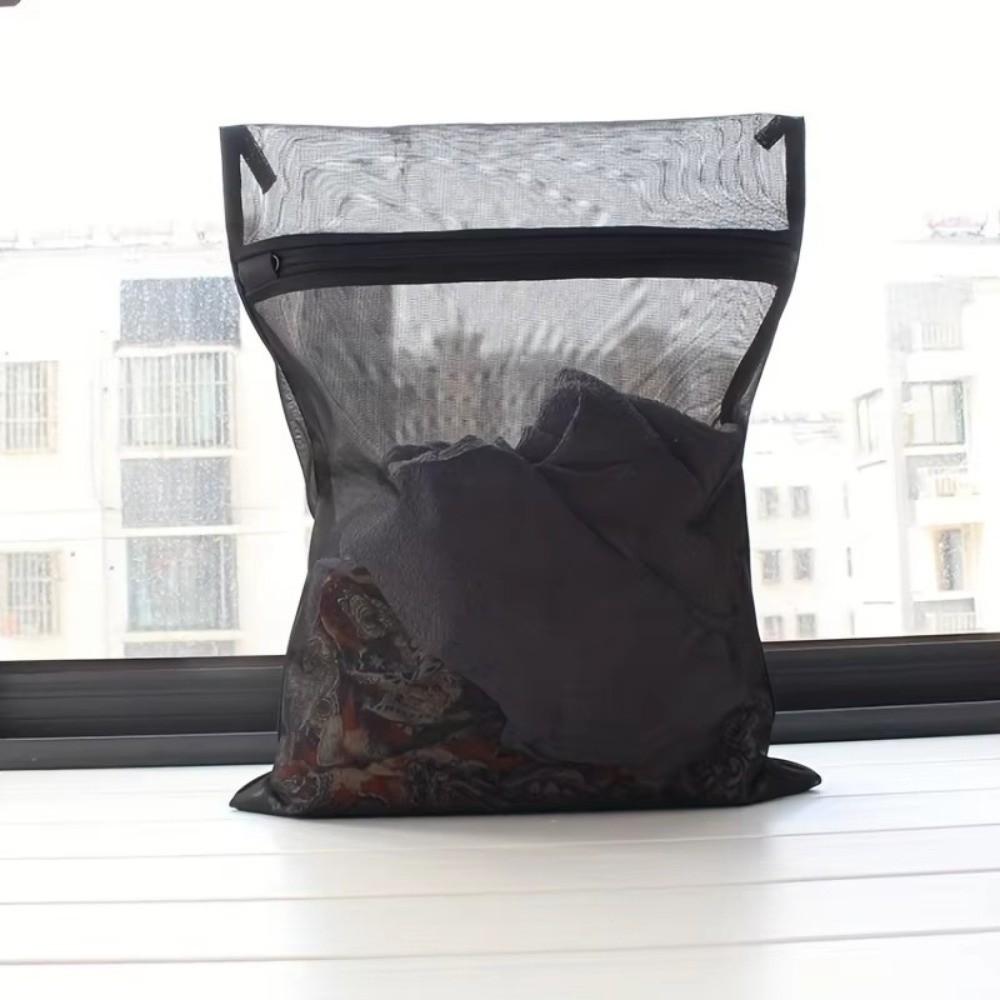 Multifunctional Heavy Duty Laundry Bag Black Underwear and Bra Washing Case  For Home Machine