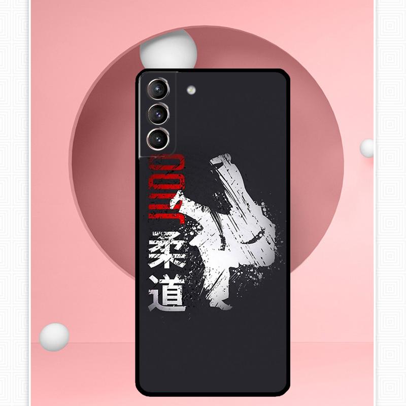 Чехол для Samsung Galaxy S25 Ultra S21 S22 S23 S24 Ultra S9 S10 S20 Plus S25 FE с рисунком дзюдо Cover Funda
