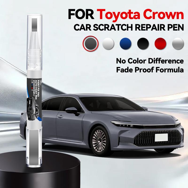 Specialized Automobiles Car Paint Repair Pen For 1995-2025 Toyota Crown Paint Scratch Repair Accessories Black 202 Gray 1G3 Whit