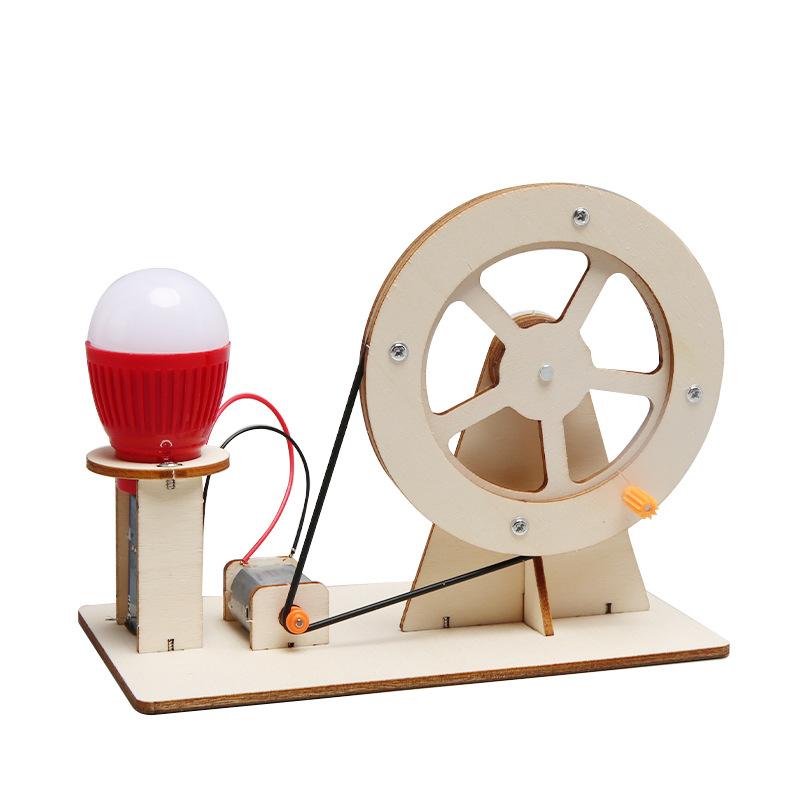 Scientific Experiment Hand-cranked Generator Diy Students Technology Small Production Children's Creative Invention Diy Material Package