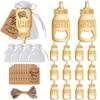30pcs Bottle Opener with Mesh Bag,Twine,Thank You Card Ideal for Birthday Party Favors,Party Decorations,Keepsakes,Gifts for Guests,Bridal Showers