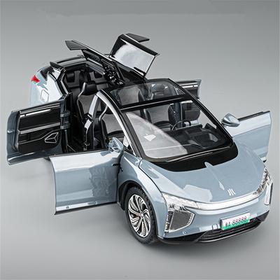 Новый 1:24 HiPhi X SUV сплав новая энергетическая модель автомобиля литая металлическая электрическая интеллектуальная модель дорожного автомобиля звук и свет детская игрушка подарок