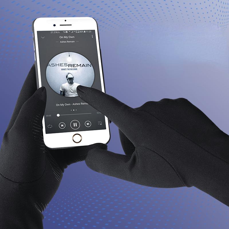 Зимние мужские легкие тонкие ветрозащитные теплые перчатки с сенсорным экраном, зимние перчатки для занятий спортом на открытом воздухе, вкладыши