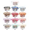 Stadium-Approved Transparent TPU Waist Bag - Waterproof with Adjustable Belt
