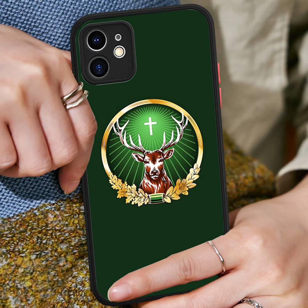 Hot J-JaegermeisterS Phone Case For iPhone 16 15 14 11 12 13 Pro Max Plus 12 XS Max Back Cover Matte Case