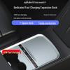 Пылезащитная док-станция Tesla Model 3/Y со сдвижной крышкой, быстрая зарядка 45 Вт на основе нитрида галлия.