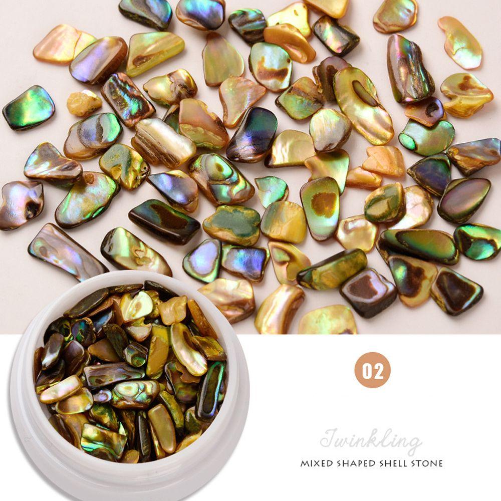 Nail Art Abalone Slices DIY Nail Art Decorations Shell Fragments Ornament Nail Art Shell Slices