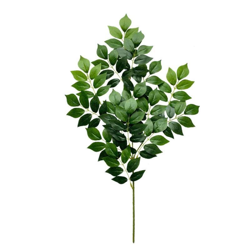 2 шт. искусственные зеленые листья, ветки, зеленое растение для свадебной арки, букет, наполнитель стола, центральные предметы, домашний декор