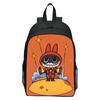 Школьный рюкзак с принтом кролика, мультяшный милый рюкзак для начальной школы 123 класс кукла для мальчиков и девочек